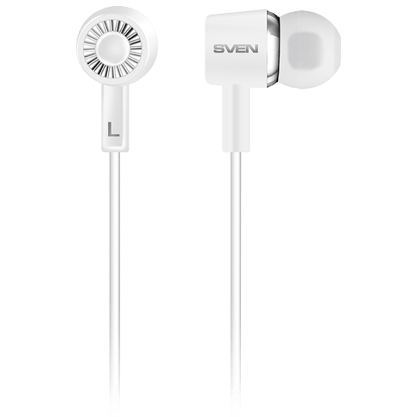 Căști Sven E-110 White Cu fir / Personal / In ear photo 1