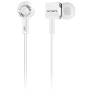 Căști Sven E-110 White Cu fir / Personal / In ear