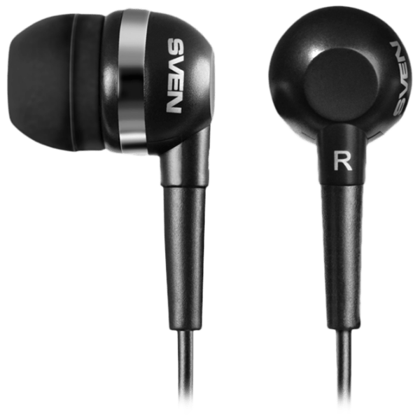 Căști Sven E-140 Black Cu fir / Personal / In ear photo 1