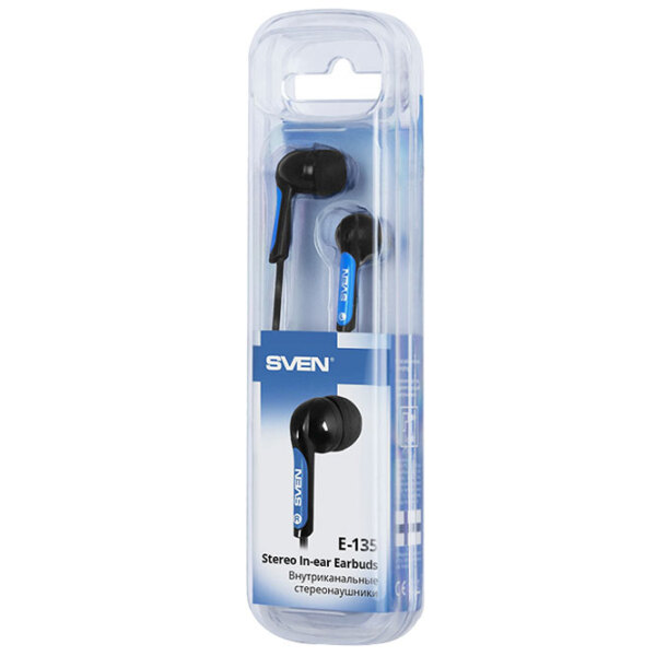 Căști Sven E-135 Black Cu fir / Personal / In ear photo 5