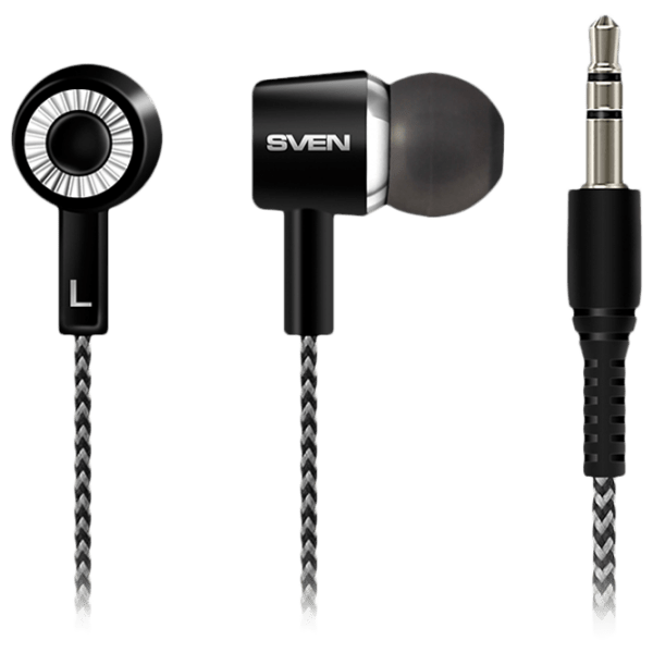 Căști Sven E-109 Black Cu fir / Personal / In ear photo 2