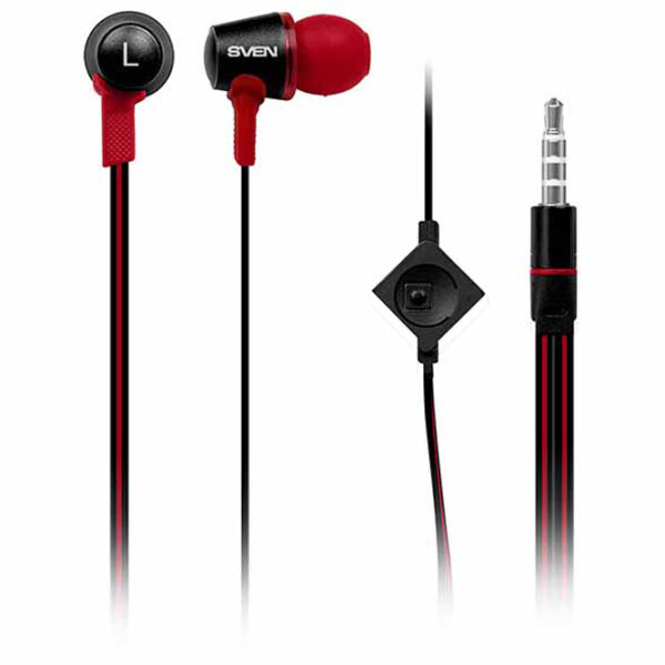 Căști Sven E-190M Black Cu fir / Personal / In ear photo 4