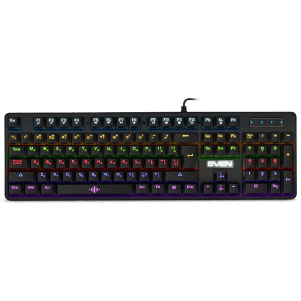 Tastatură Sven KB-G9100 Black Gaming, Cu fir photo 1