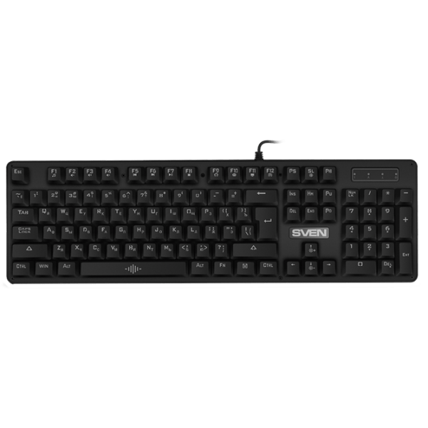 Tastatură Sven KB-G9100 Black Gaming, Cu fir photo 2