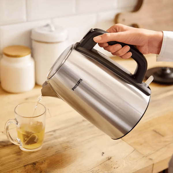 Ceainic electric Philips HD9351/ 90 Inox 2200 W, 1.7 l, Material interior: Inox photo 5