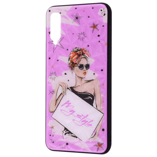 Чехол для смартфона Samsung Galaxy A12 / Galaxy M12 (Perfomance Creative girlfriend) Розовый WAVE, PC, Back photo 1
