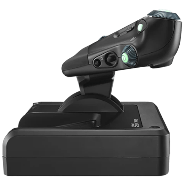 Joystick Logitech G X52 HOTAS Black Cu fir / buttons photo 6