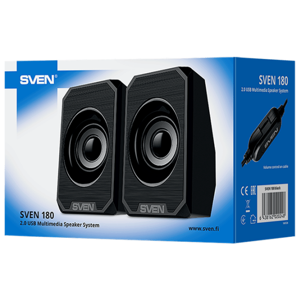 Sistem audio Sven 180 Black  photo 4