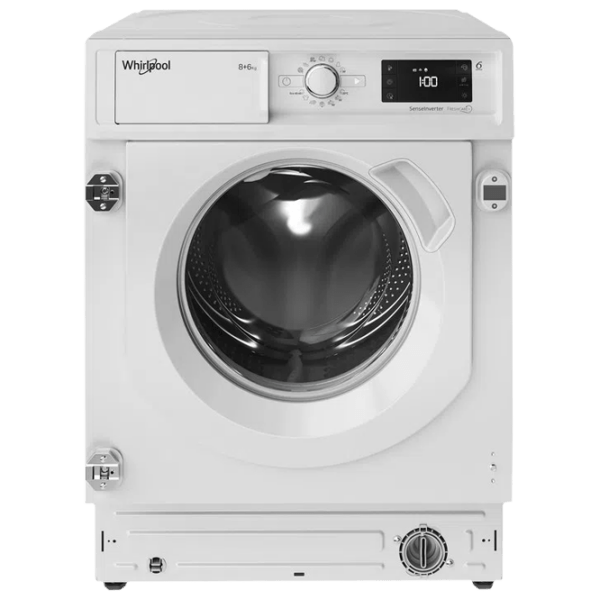 Mașină de spălat cu uscător Whirlpool BI WDWG 861484 EU White 8 kg, 1400 rpm, A (old) photo 1