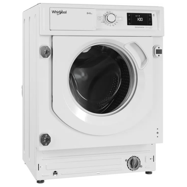 Mașină de spălat cu uscător Whirlpool BI WDWG 861484 EU White 8 kg, 1400 rpm, A (old) photo 2