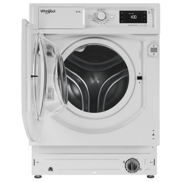 Mașină de spălat cu uscător Whirlpool BI WDWG 861484 EU White 8 kg, 1400 rpm, A (old) photo 5
