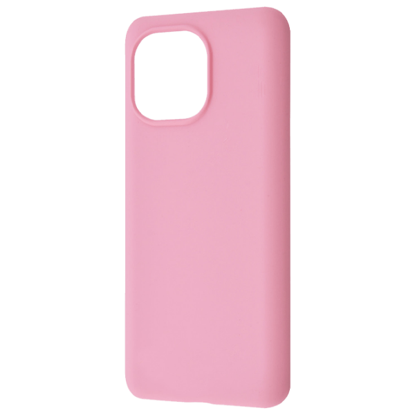 Чехол для смартфона Xiaomi Mi 11 Lite/ 11 Lite 5G NE (Full Silicone) Розовый WAVE, TPU, Back photo 1