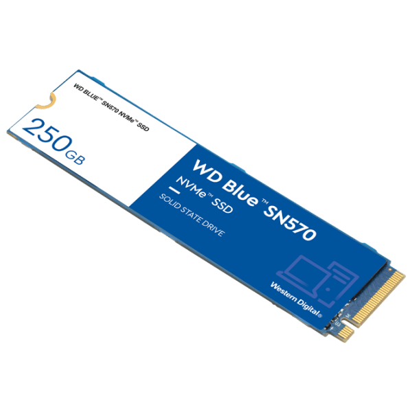 SSD Western Digital Blue SN570 M.2 250 ГБ Скорость чтения: 3300 MБ/ с,
Скорость записи: 1200 MБ/ с photo 3