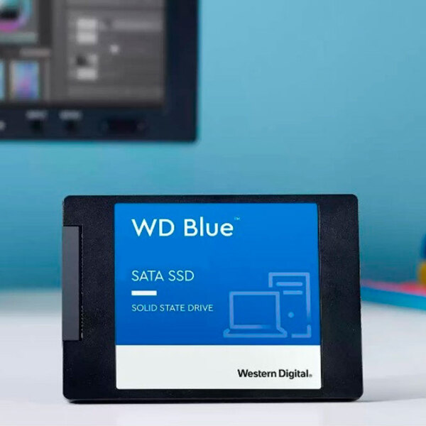 SSD Western Digital Blue 2.5'' 250 ГБ Скорость чтения: 560 MБ/ с,
Скорость записи: 530 MБ/ с photo 5