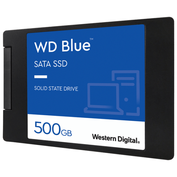 SSD Western Digital Blue 2.5'' 500 ГБ Скорость чтения: 560 MБ/ с,
Скорость записи: 530 MБ/ с photo 2