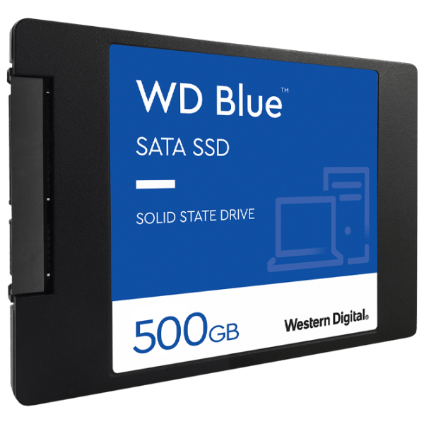 SSD Western Digital Blue 2.5'' 500 ГБ Скорость чтения: 560 MБ/ с,
Скорость записи: 530 MБ/ с photo 3