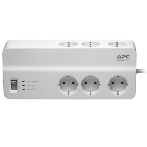 Сетевой фильтр APC PM6-RS 2 м Белый  photo 2