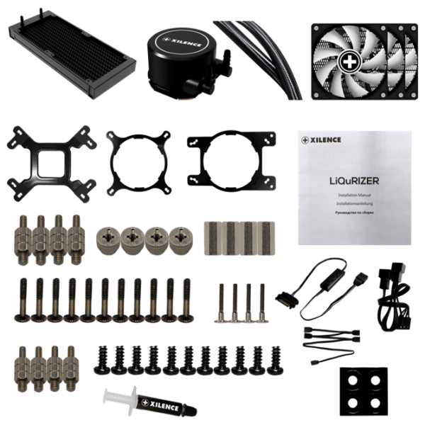 Кулер Xilence LiQuRizer 360 ARGB (XC980) Черный  photo 8