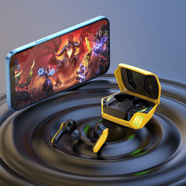 Căști Hoco S21 Magic Shadow Yellow Fără fir/ Gaming/ In ear photo 4