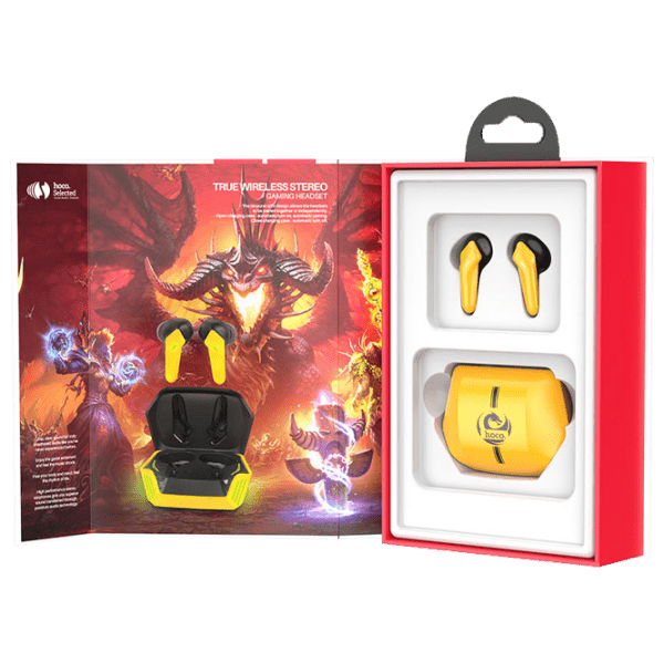 Căști Hoco S21 Magic Shadow Yellow Fără fir/ Gaming/ In ear photo 5