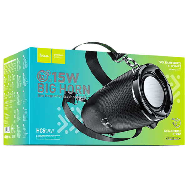 Boxă portabilă Hoco HC5 Black 15 W photo 3