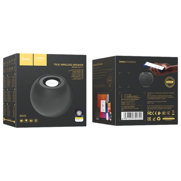 Boxă portabilă Hoco BS45 Black 5 W photo 3