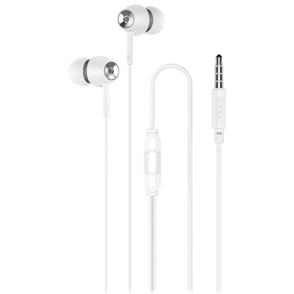 Căști Hoco M70 White Cu fir / Personal / In ear photo 1