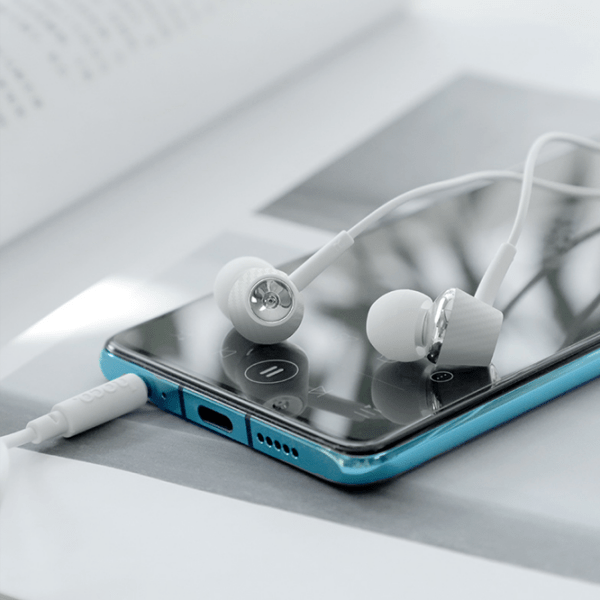 Căști Hoco M70 White Cu fir / Personal / In ear photo 5