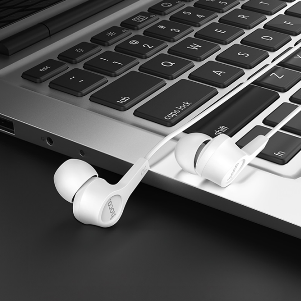 Căști Hoco M50 White Cu fir / Personal / In ear photo 5