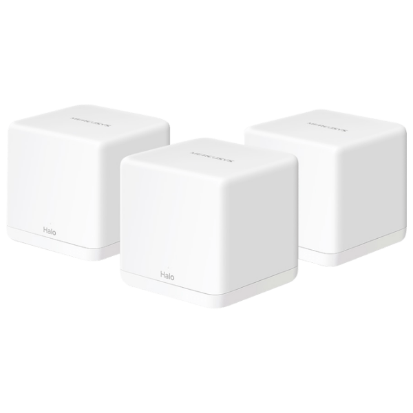 Wi-Fi Router Mercusys Halo H30G (3-pack) White Versiune Wi-Fi: 802.11 ac photo 1