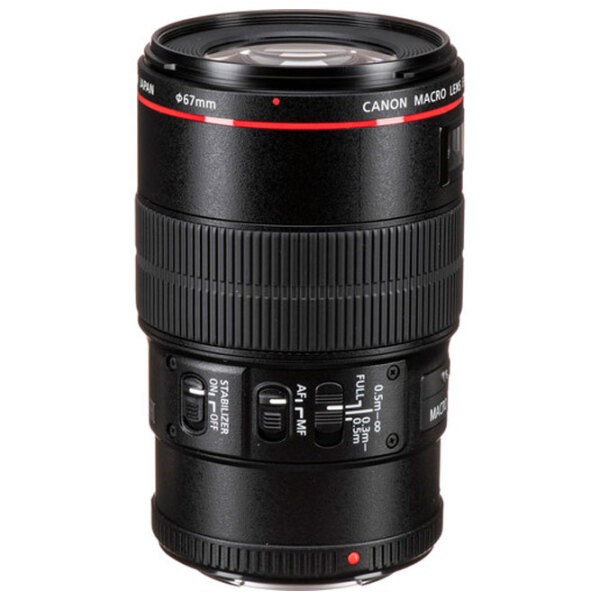 Prime Lens Canon EF 100 mm f/2.8L IS USM Macro (3554B005) Black  photo 4