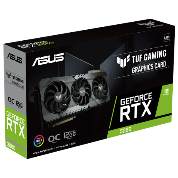 Видеокарта Asus GeForce RTX 3000 TUF Gaming OC 12 ГБ  photo 7