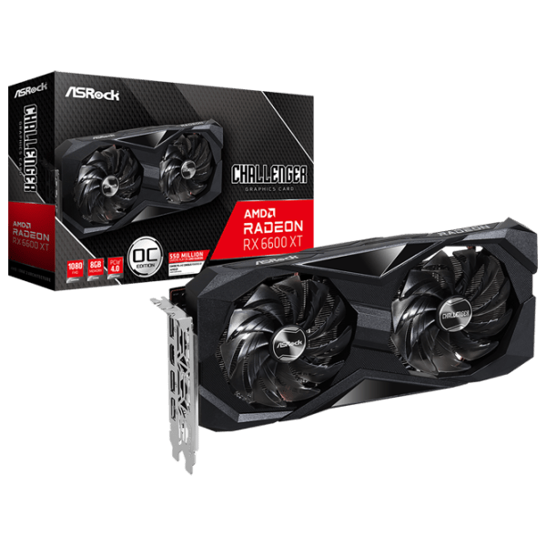 Видеокарта ASRock Radeon RX 6600 XT Challenger D OC 8 ГБ  photo 5