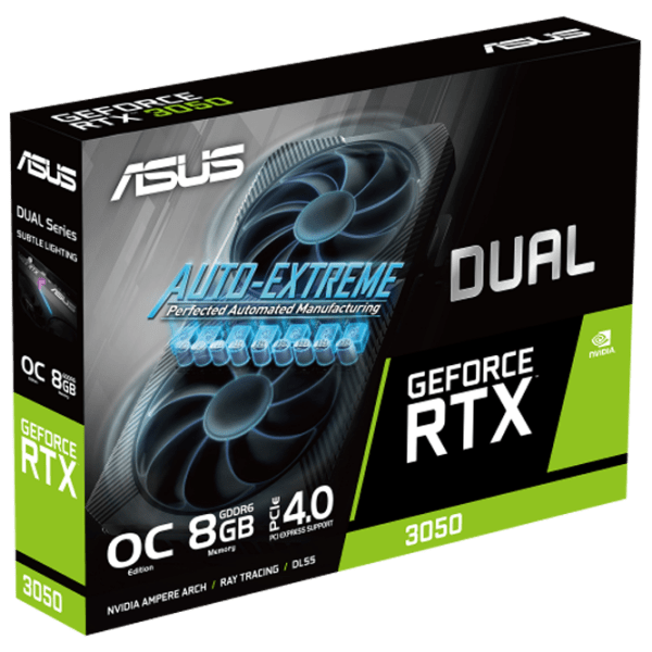 Placă video Asus GeForce RTX 3050 Dual OC 8 GB  photo 7
