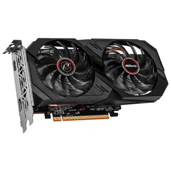 Видеокарта ASRock Radeon RX 6500 XT Phantom Gaming D OC 4 ГБ  photo 2