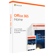 Suită de programe Microsoft Office 365 Home Eng X86/X64 Card 6 PC, Card, 12