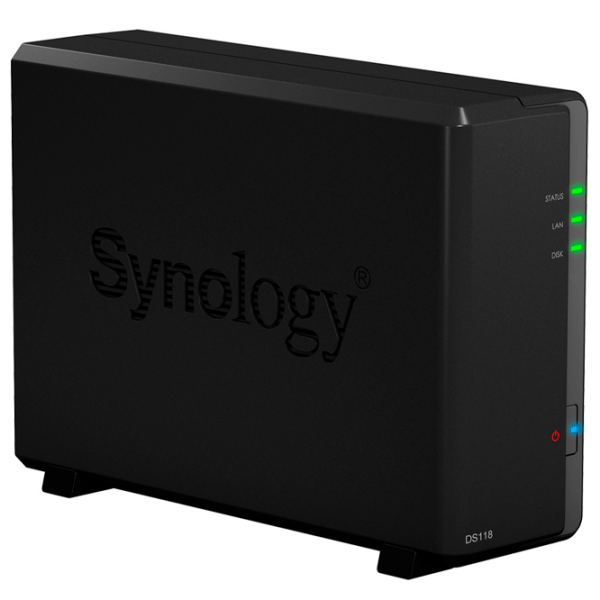 DiscStation Synology DS118 Black  photo 3