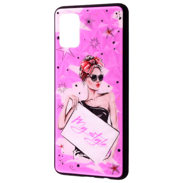 Чехол для смартфона Samsung Galaxy A22 / M22 / M32 (A225) (Perfomance Creative girlfriend) Разноцветный WAVE, PC, Back photo 1