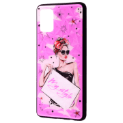 Чехол для смартфона Samsung Galaxy A22 / M22 / M32 (A225) (Perfomance Creative girlfriend) Разноцветный