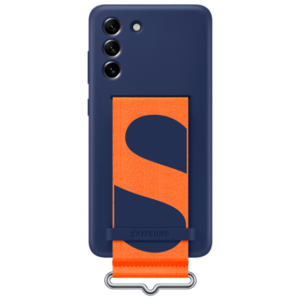 Husă pentru smartphone Samsung Galaxy S21 FE (EF-GG990TNEGRU) Navy Blue Samsung, TPU, Back photo 1