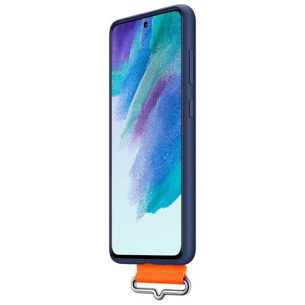 Husă pentru smartphone Samsung Galaxy S21 FE (EF-GG990TNEGRU) Navy Blue Samsung, TPU, Back photo 3