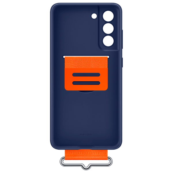 Husă pentru smartphone Samsung Galaxy S21 FE (EF-GG990TNEGRU) Navy Blue Samsung, TPU, Back photo 6
