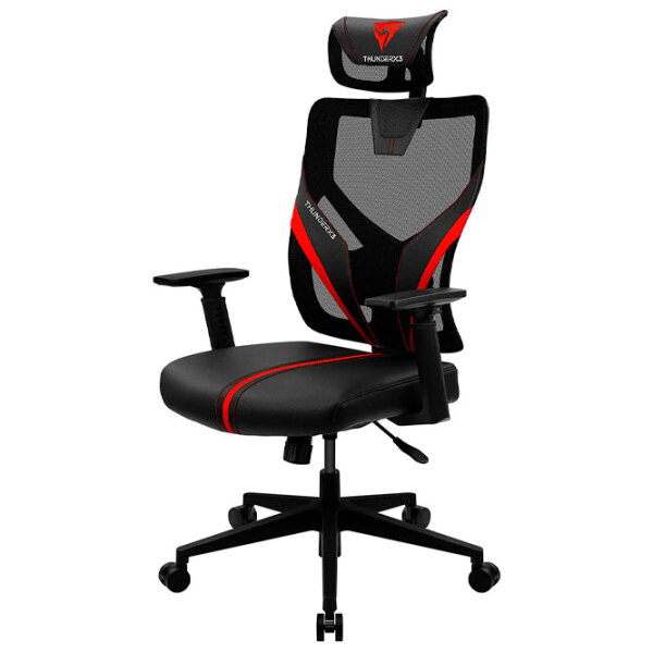 Scaun Gaming ThunderX3 Yama1 00082579 Black Red  photo 3