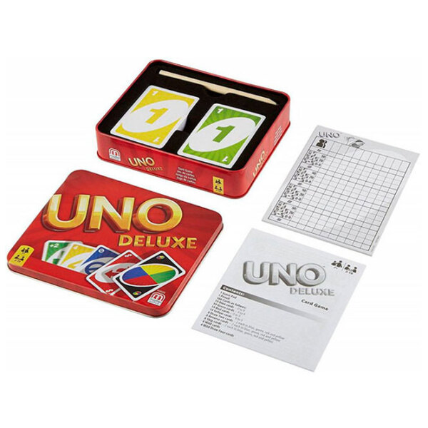 Настольная игра Mattel Uno Deluxe Uno, 7+ photo 2