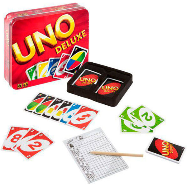Настольная игра Mattel Uno Deluxe Uno, 7+ photo 4
