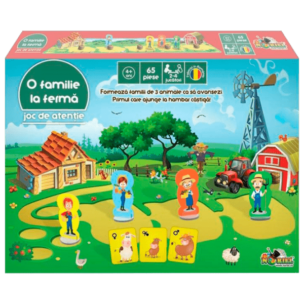 Joc de masă Noriel Familia la Fermă Dezvoltare, 4+ photo 1