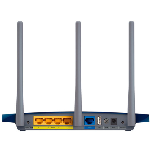 Wi-Fi Router TP-Link TL-WR1043ND Black Versiune Wi-Fi: 802.11 n photo 4