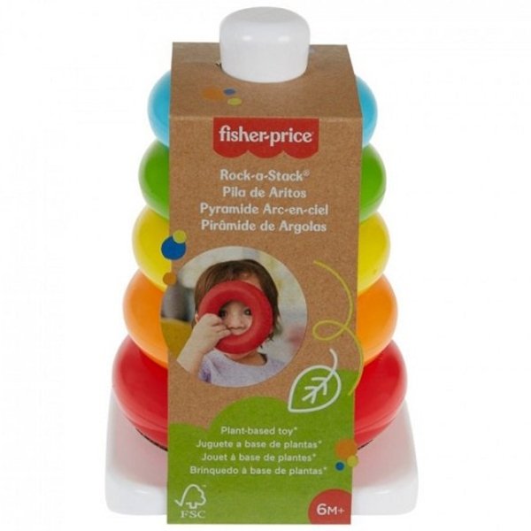 Интерактивная игрушка Mattel ЭКО Пирамида GRF09 FP Разноцветный 0.6+ photo 5