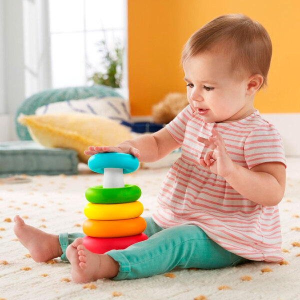 Интерактивная игрушка Mattel ЭКО Пирамида GRF09 FP Разноцветный 0.6+ photo 6