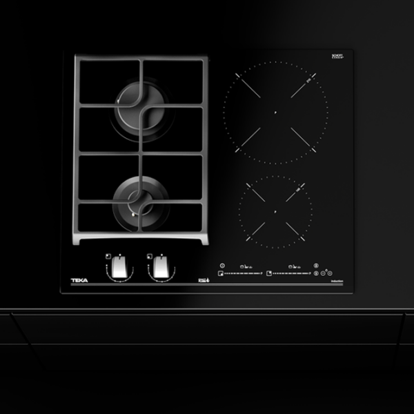 Plită încorporabilă combinată Teka JZC 64322 ABN BK Black photo 6